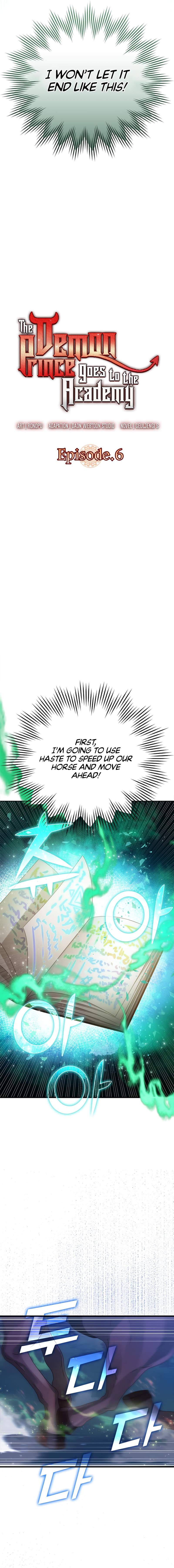 The Demon Prince goes to the Academy chapter 6 page 5