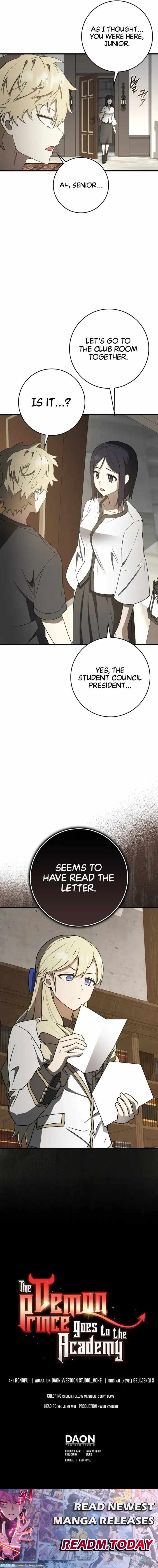 The Demon Prince goes to the Academy chapter 65 page 18