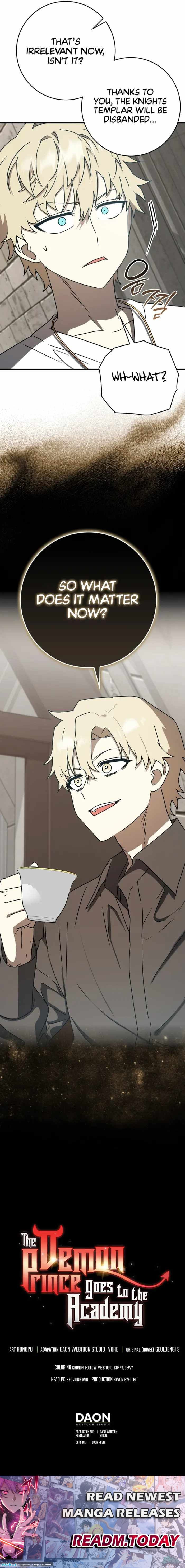 The Demon Prince goes to the Academy chapter 66 page 17