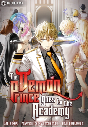 Cover of The Demon Prince goes to the Academy