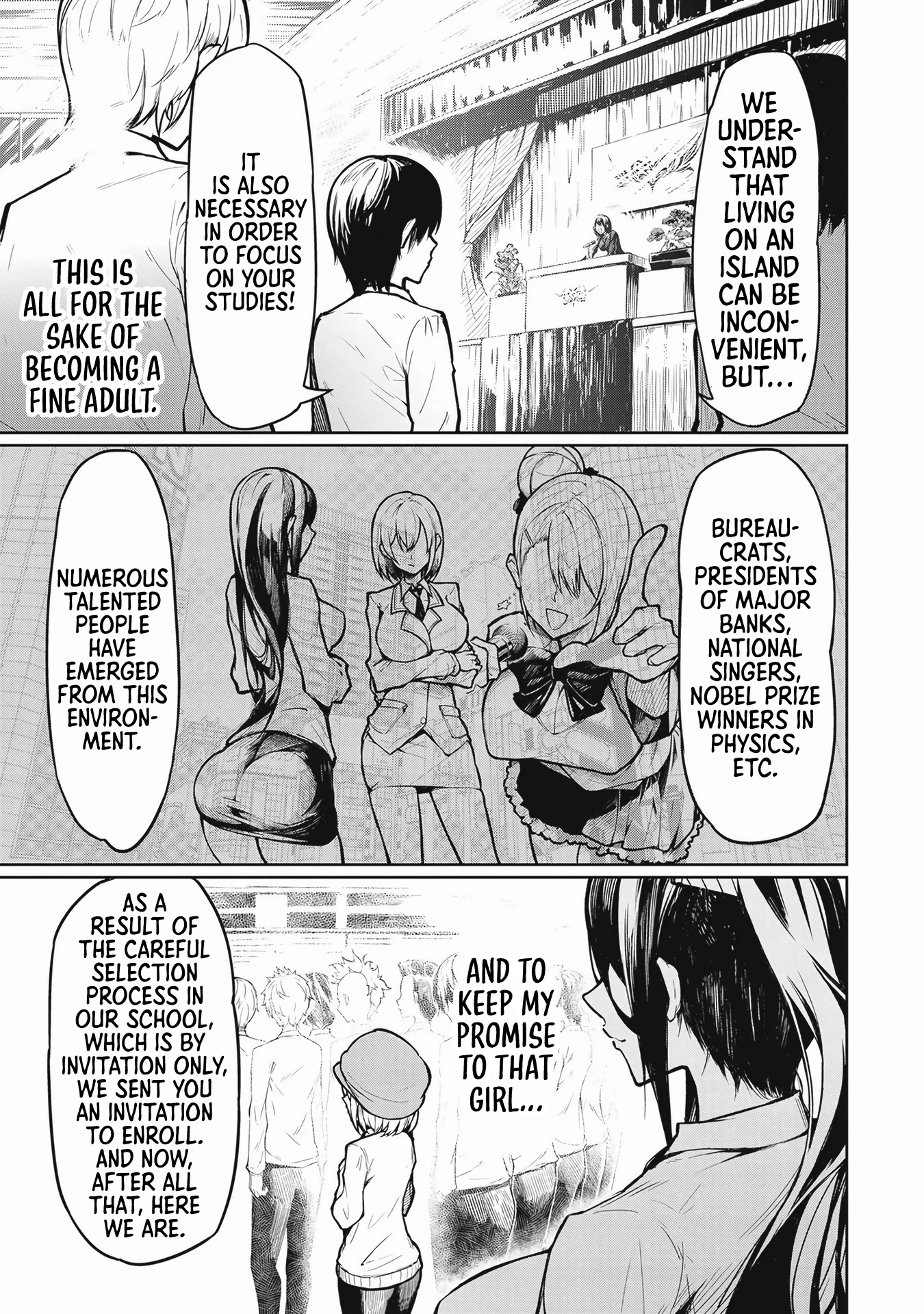 The Devil Fascinates Me In Heavenly Prison chapter 1 page 6