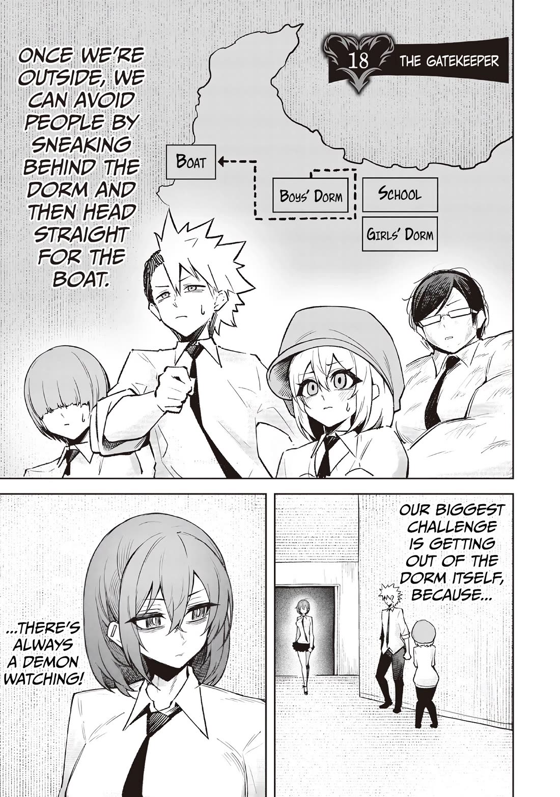 The Devil Fascinates Me In Heavenly Prison chapter 18 page 1