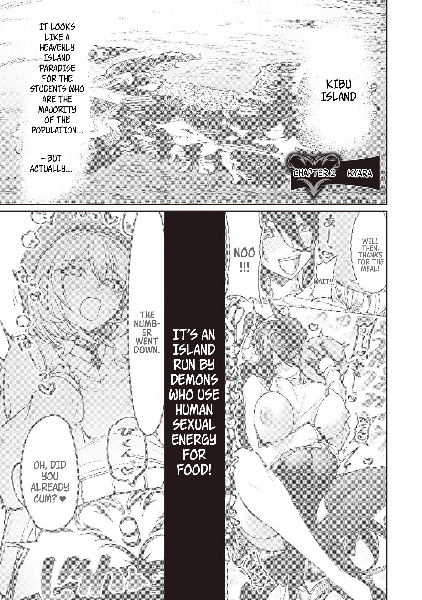 The Devil Fascinates Me In Heavenly Prison chapter 2 page 1