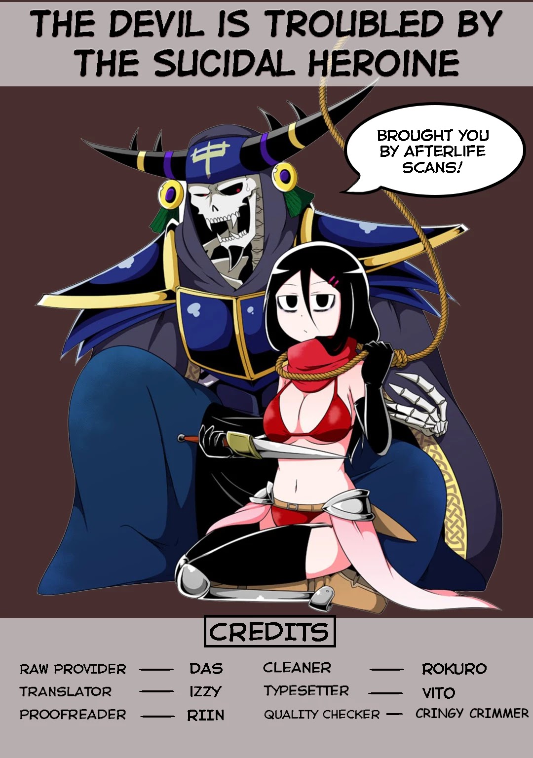 The Devil is Troubled by the Suicidal Heroine chapter 6 page 1