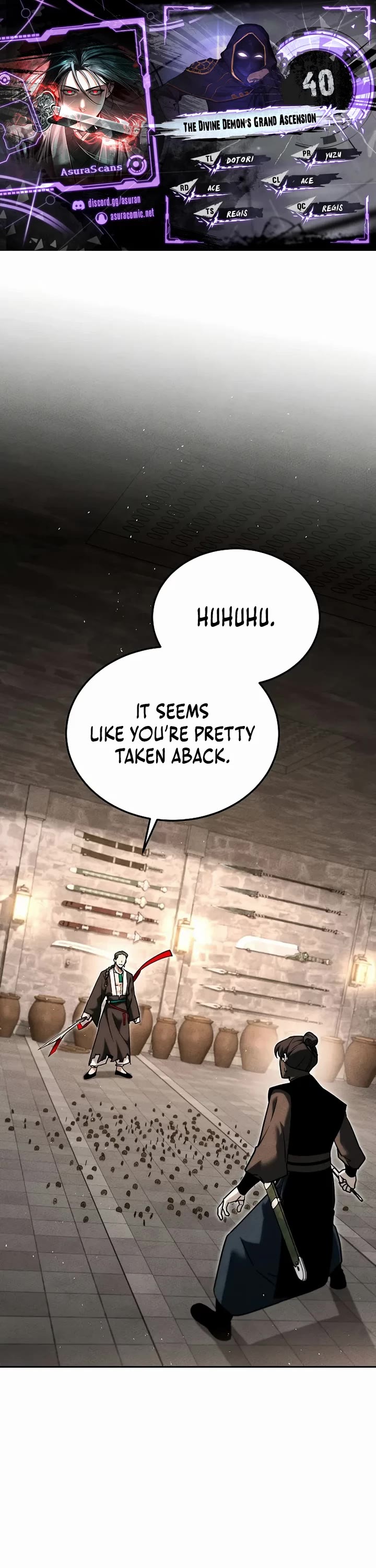 The Divine Demon's Grand Ascension chapter 40 page 1