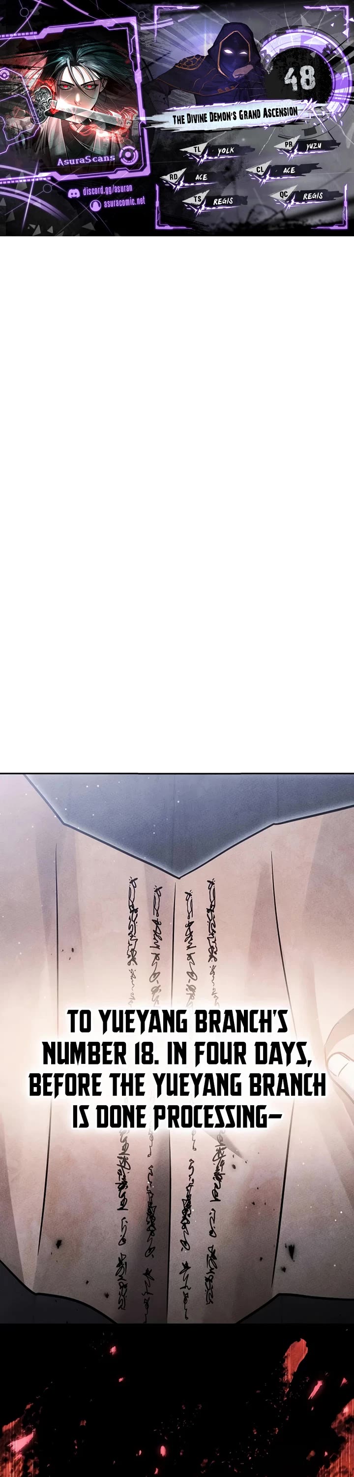 The Divine Demon's Grand Ascension chapter 48 page 1