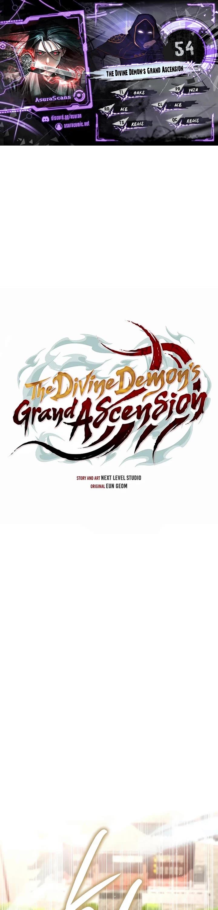 The Divine Demon's Grand Ascension chapter 54 page 1