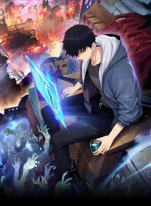 Cover of The Doomsday Ruthless Man: Hoarding Trillions of Supplies at the Beginning