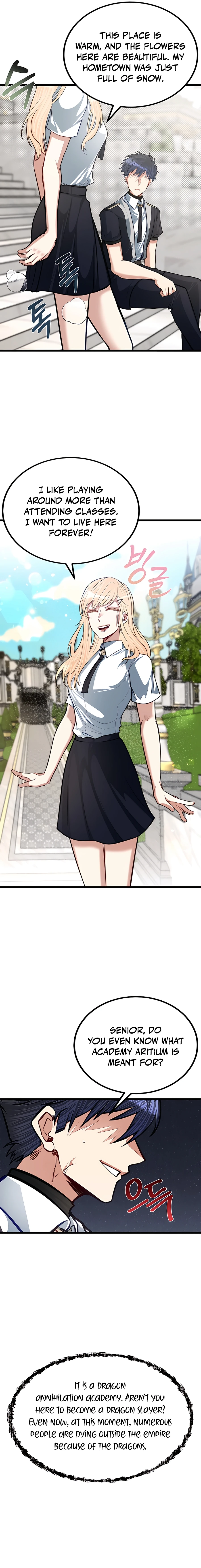 The Dragon Slayer Academy’s Hotshot chapter 21 page 12