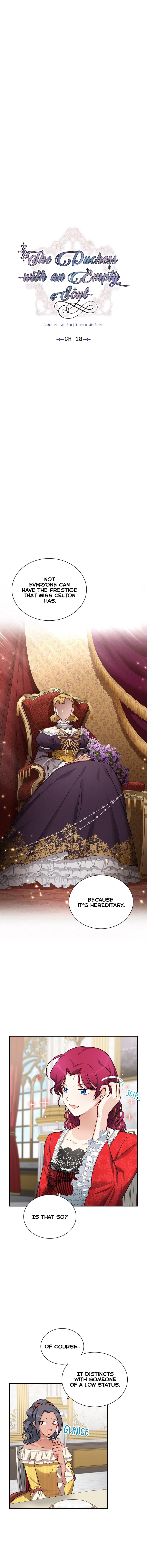 The Duchess with an Empty Soul chapter 18 page 3