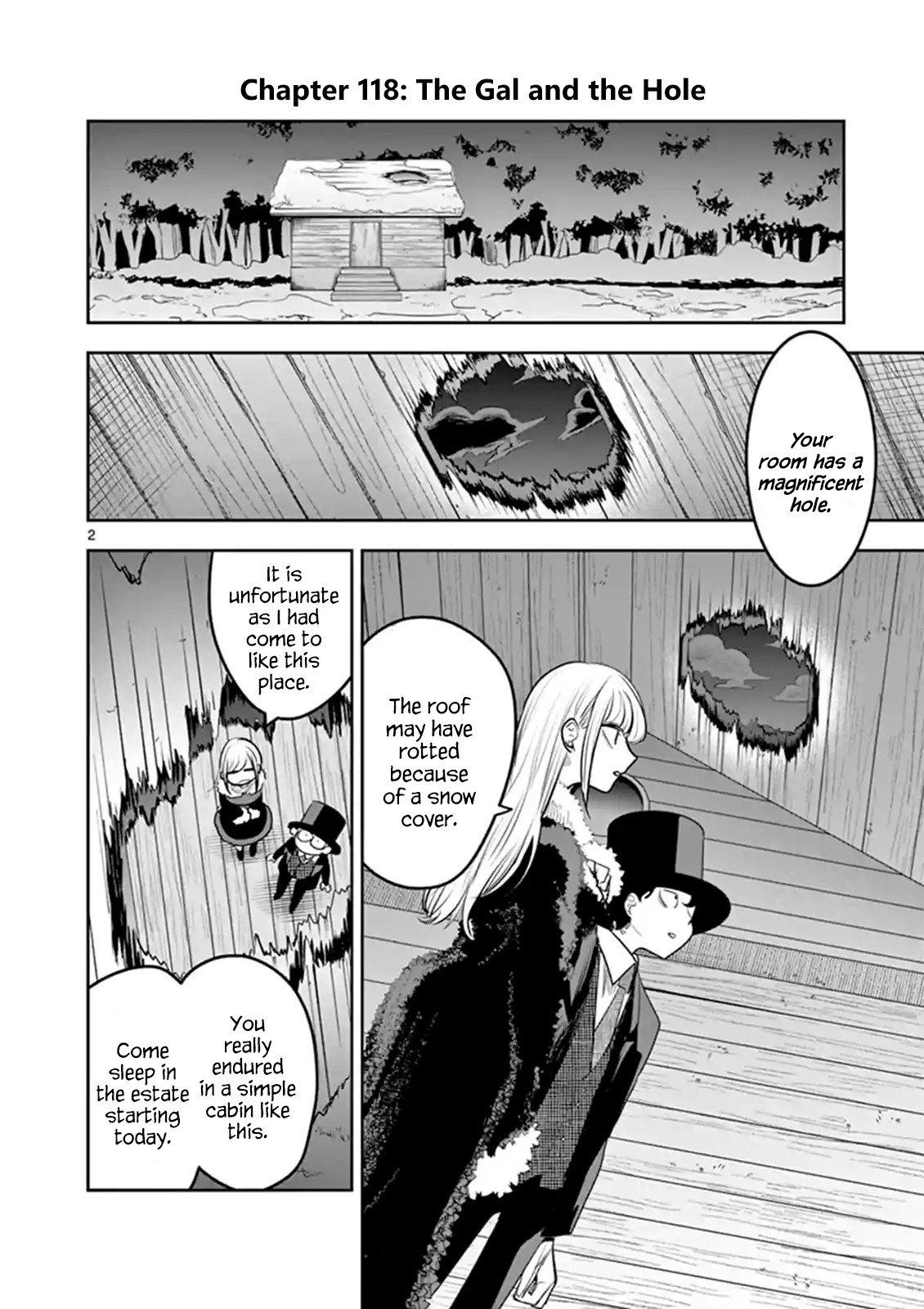 The Duke of Death and his Black Maid chapter 118 page 2