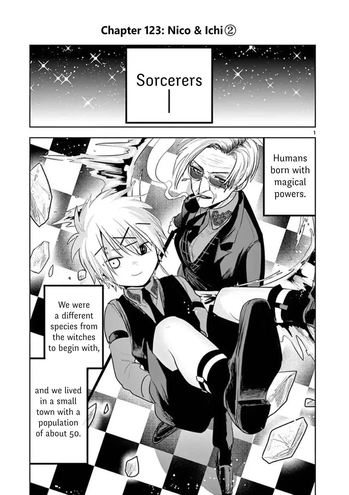 The Duke of Death and his Black Maid chapter 123 page 1