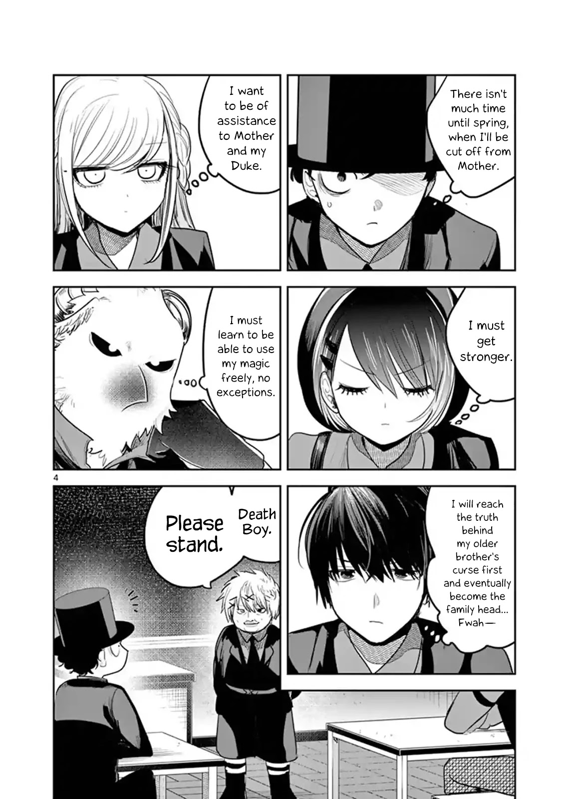 The Duke of Death and his Black Maid chapter 132 page 4