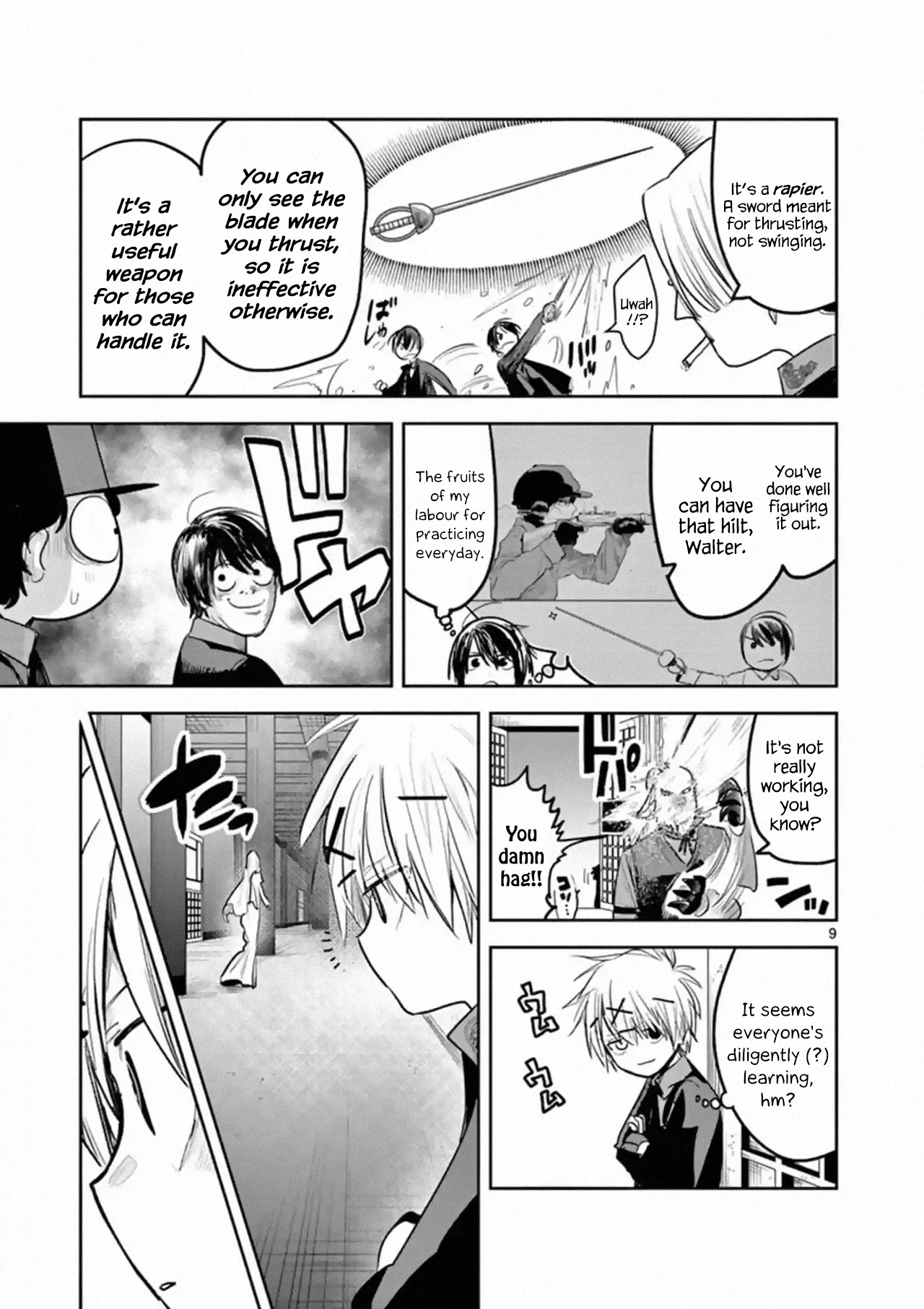 The Duke of Death and his Black Maid chapter 135 page 9