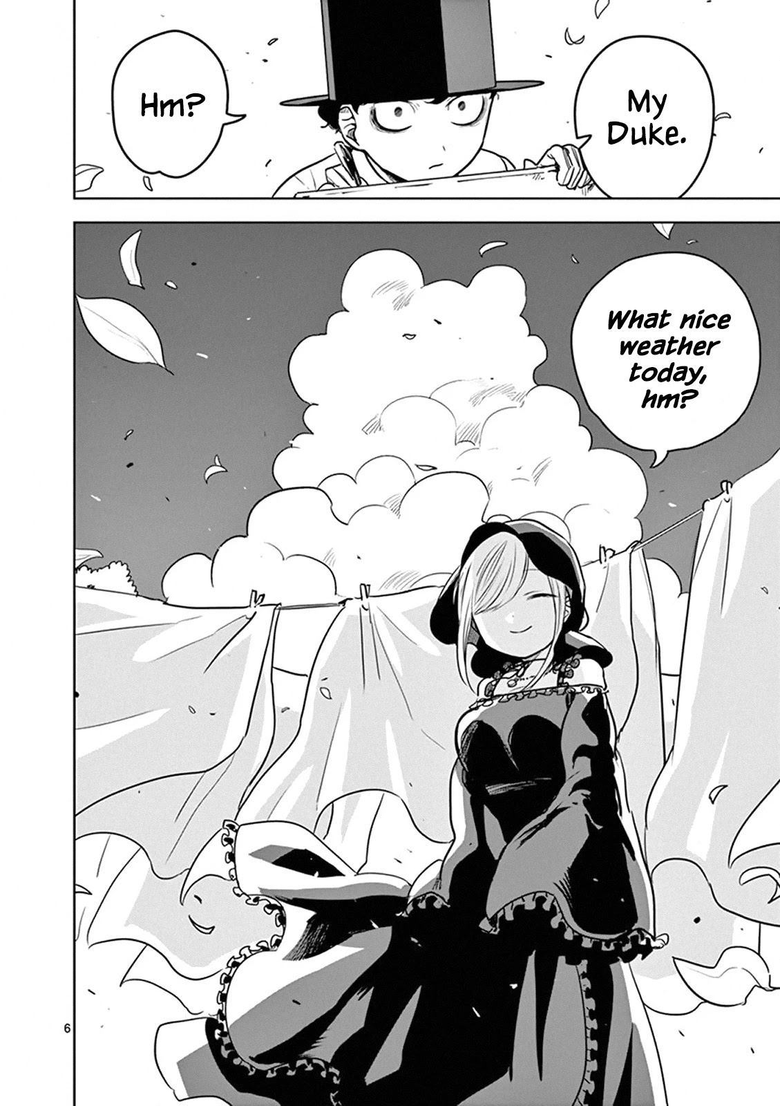 The Duke of Death and his Black Maid chapter 14.5 page 8