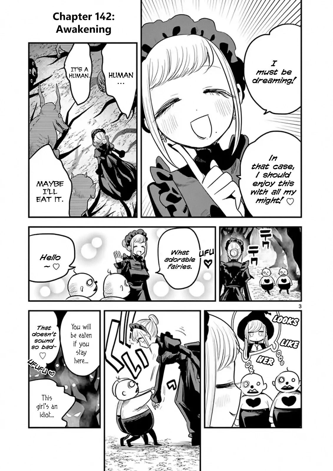 The Duke of Death and his Black Maid chapter 142 page 3