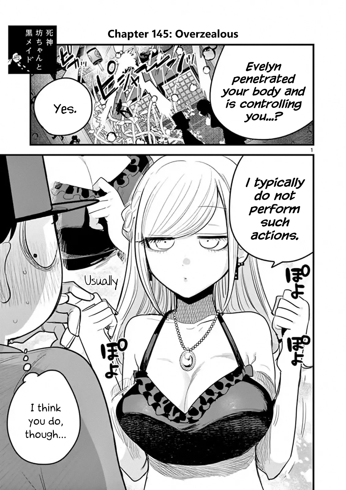 The Duke of Death and his Black Maid chapter 145 page 1