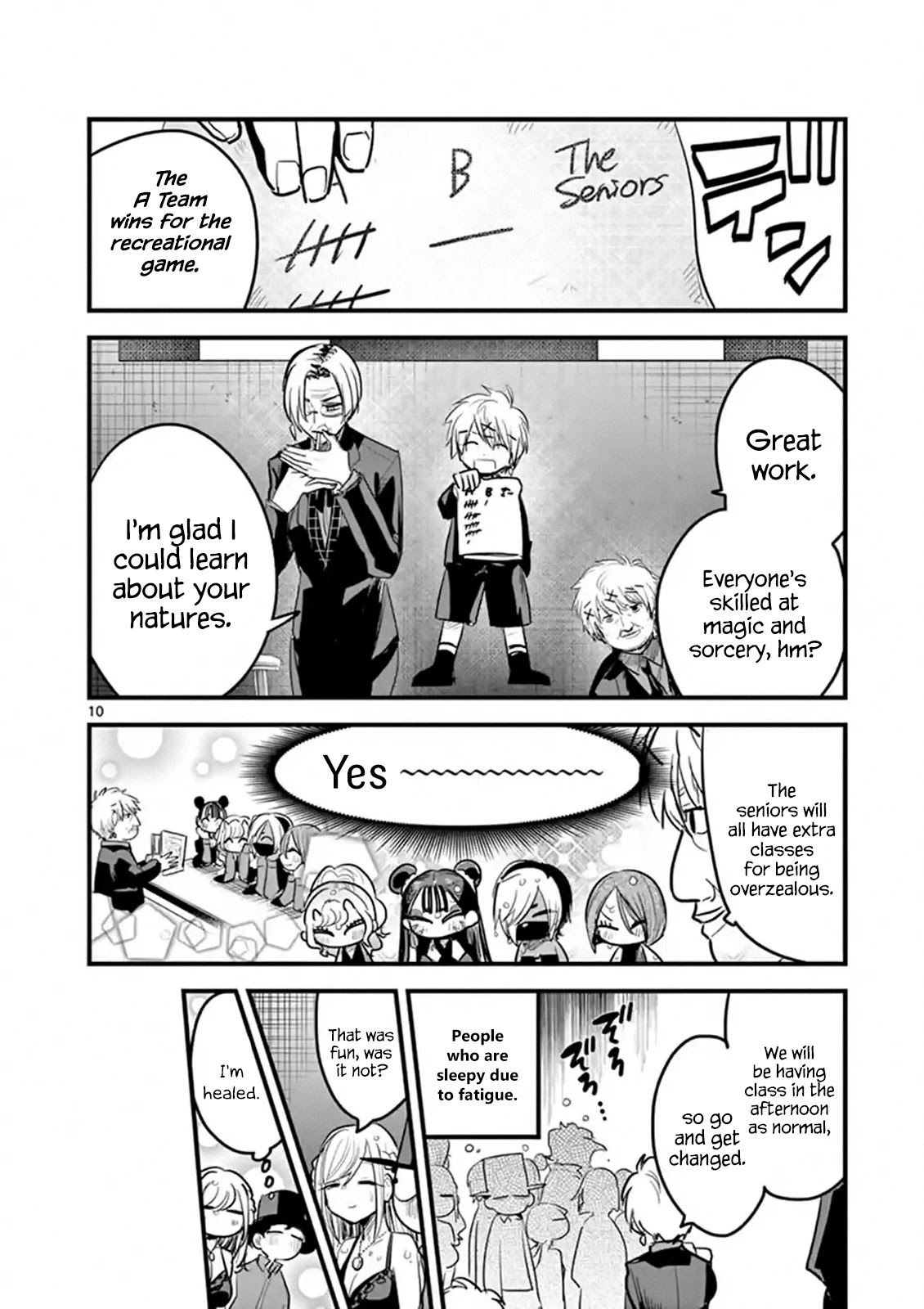 The Duke of Death and his Black Maid chapter 145 page 10