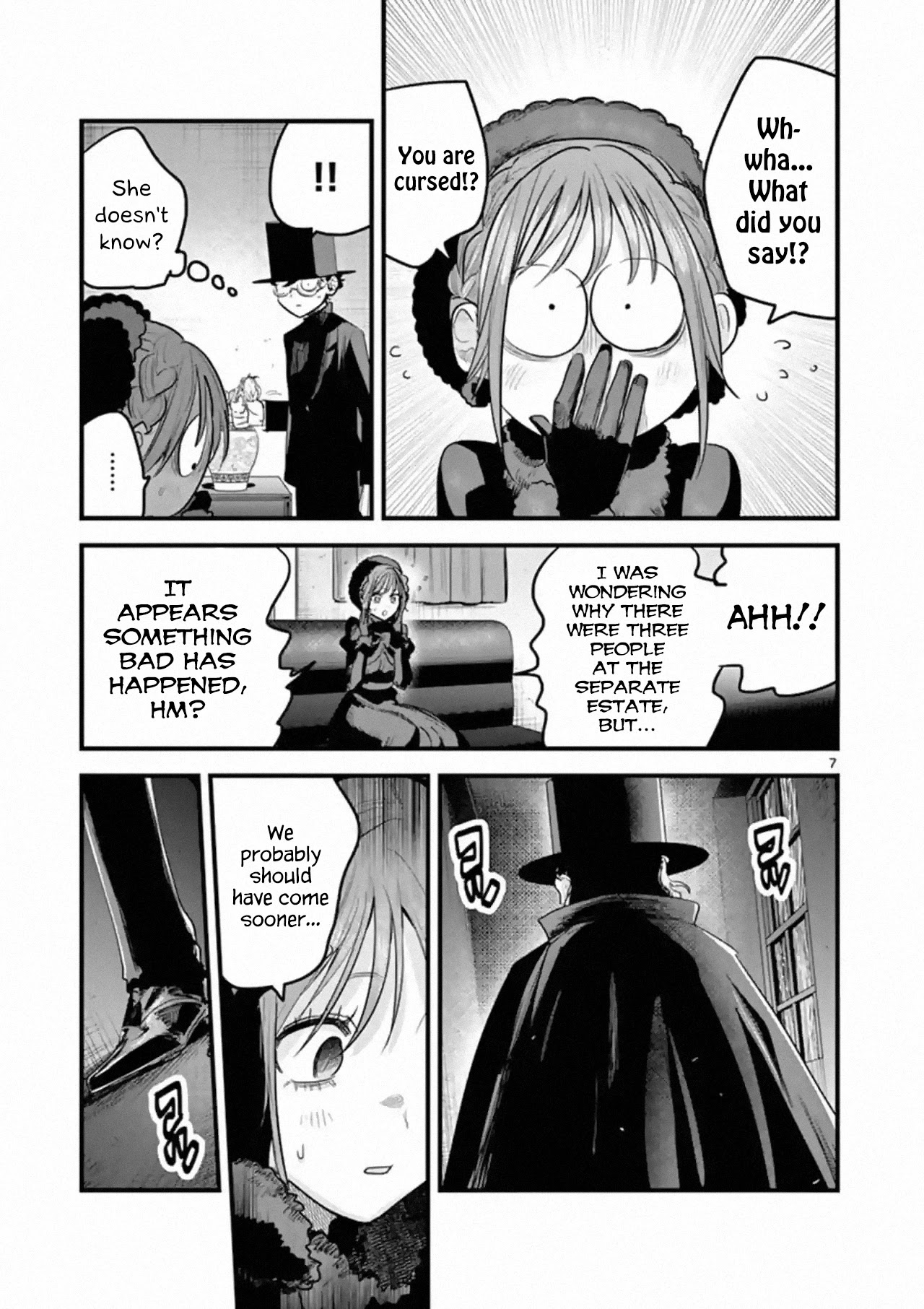 The Duke of Death and his Black Maid chapter 167 page 7