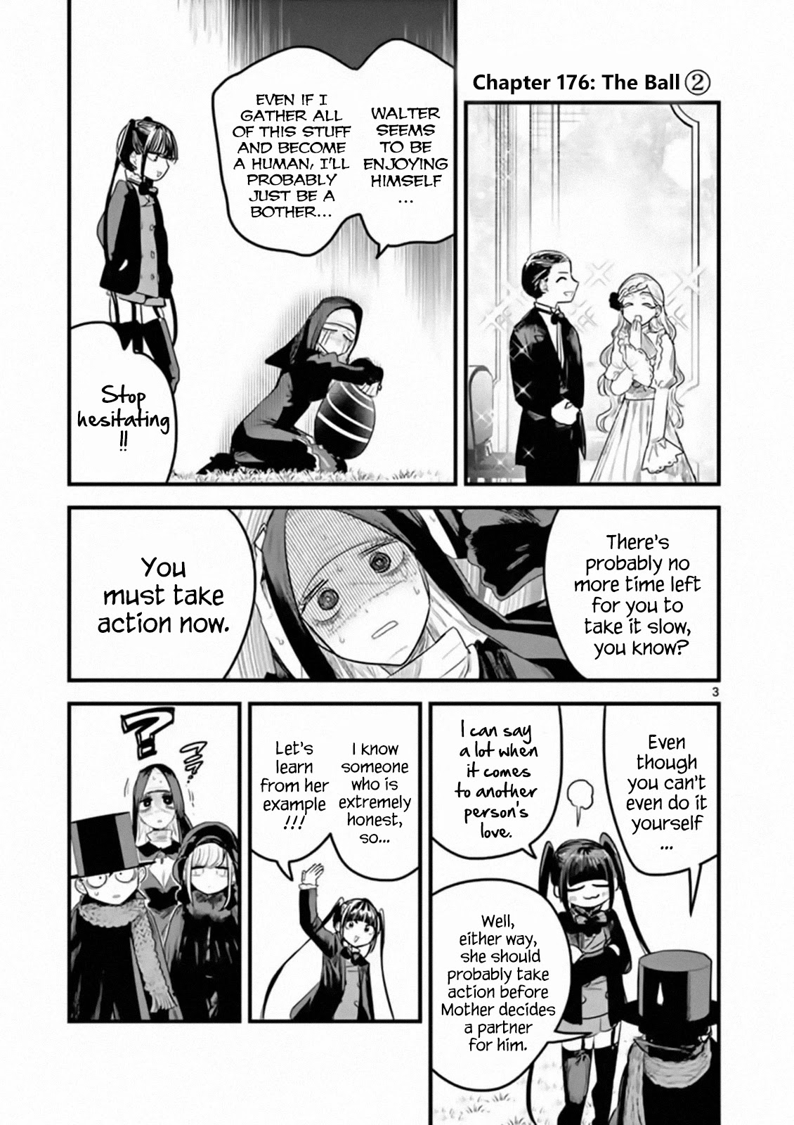 The Duke of Death and his Black Maid chapter 176 page 3