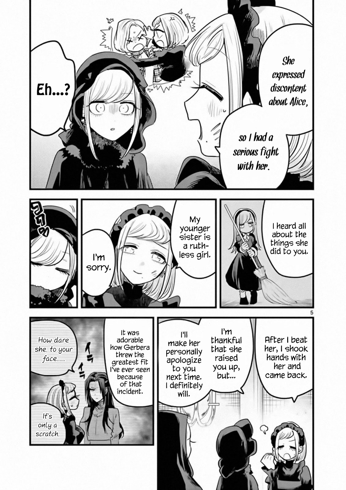 The Duke of Death and his Black Maid chapter 176 page 5