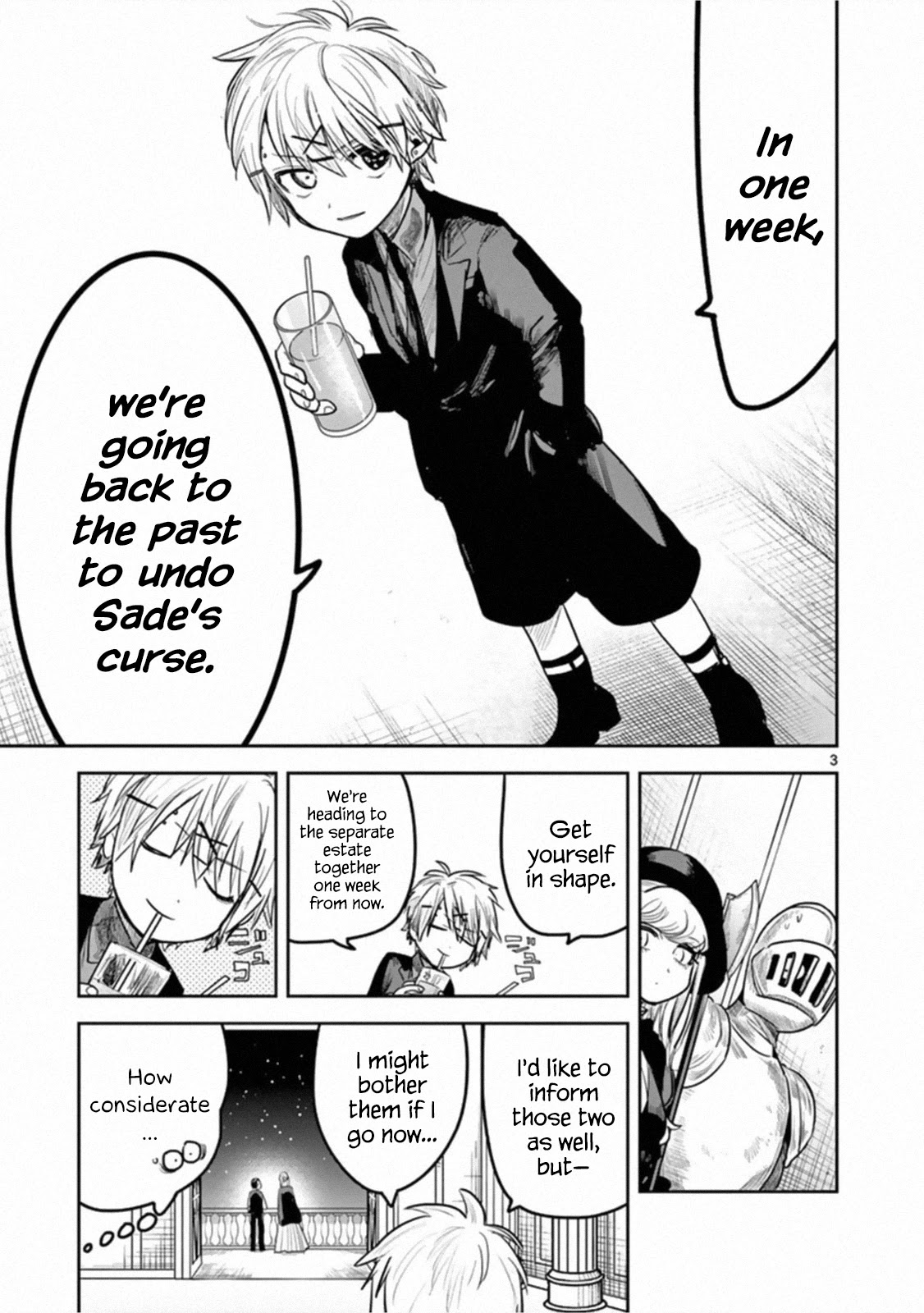 The Duke of Death and his Black Maid chapter 180 page 3