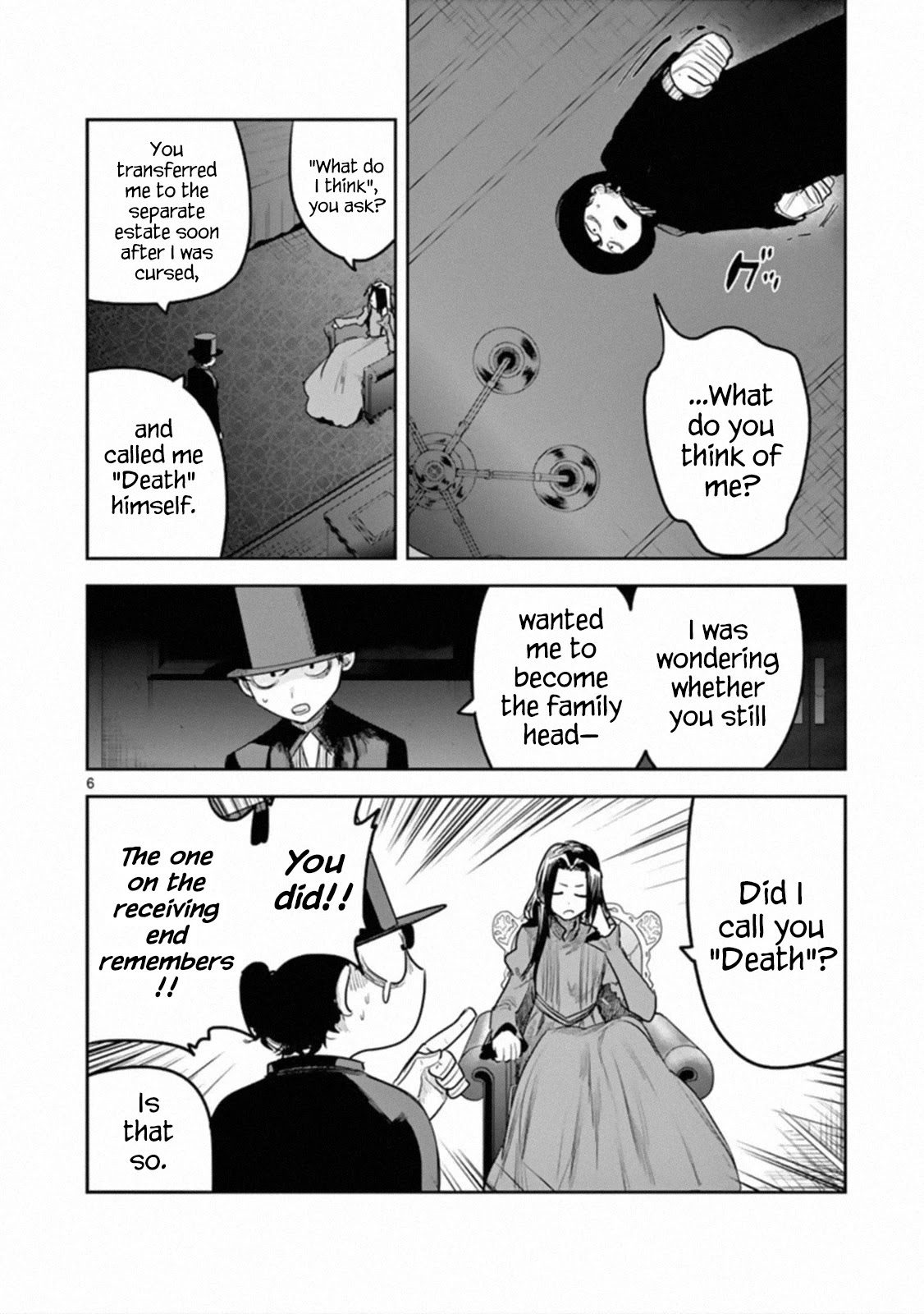 The Duke of Death and his Black Maid chapter 180 page 6