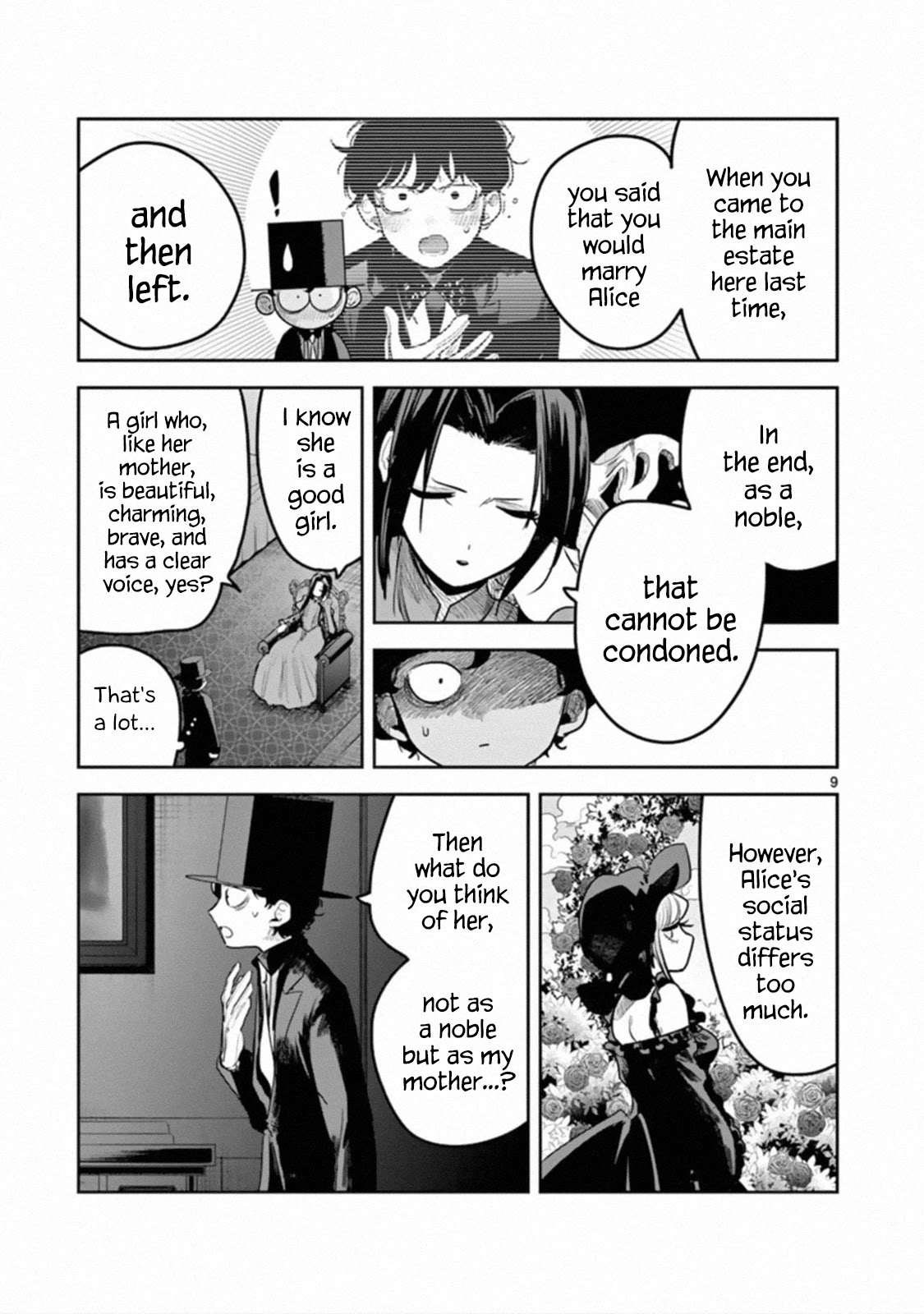 The Duke of Death and his Black Maid chapter 180 page 9