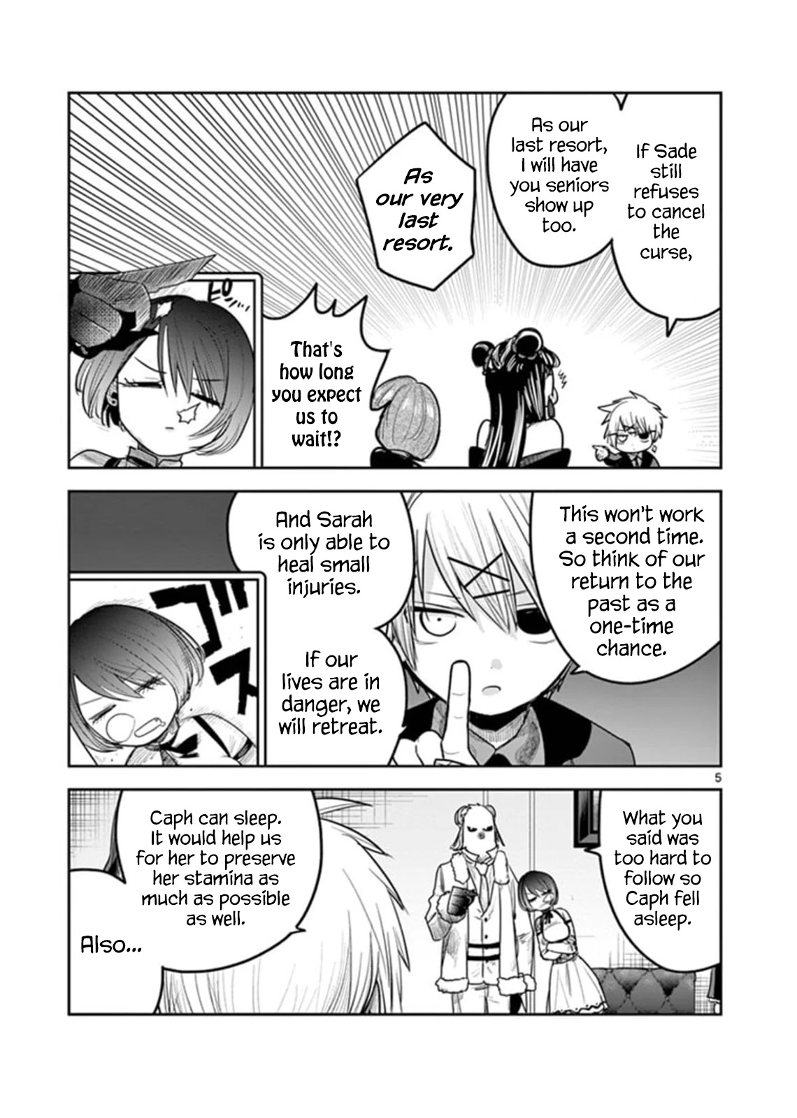 The Duke of Death and his Black Maid chapter 192 page 5