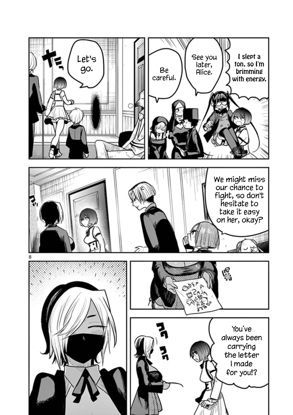 The Duke of Death and his Black Maid chapter 201 page 8