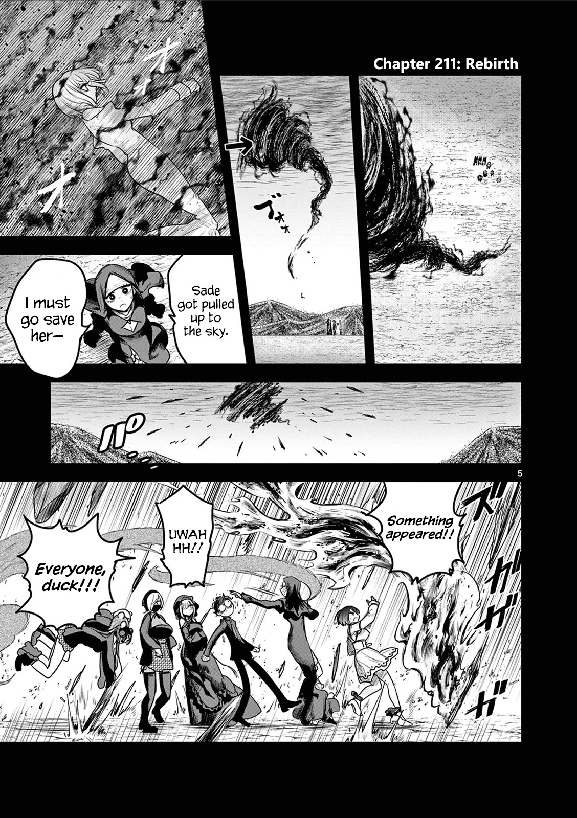 The Duke of Death and his Black Maid chapter 211 page 5