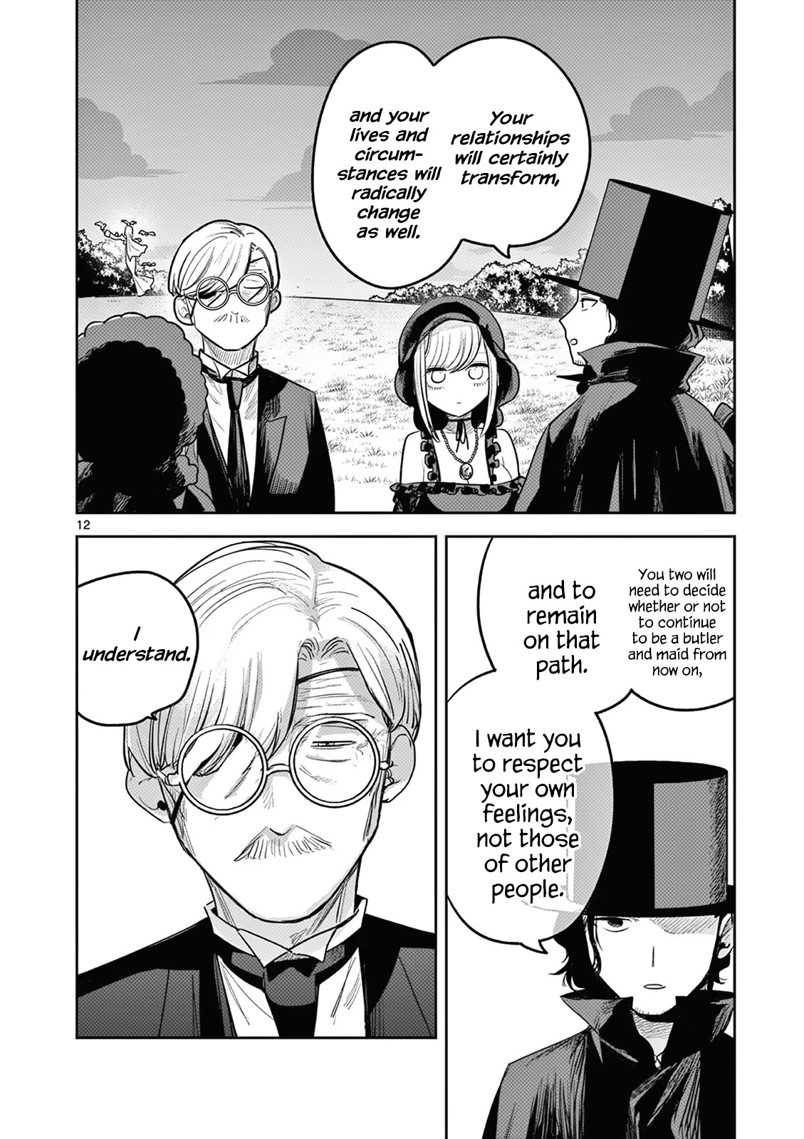 The Duke of Death and his Black Maid chapter 215 page 12