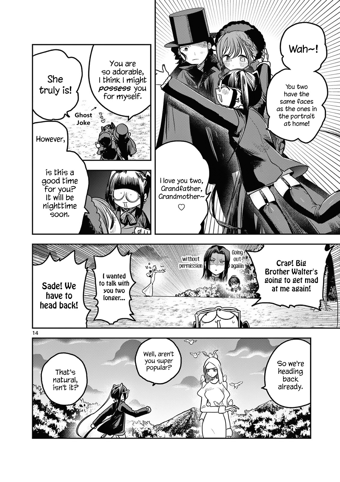 The Duke of Death and his Black Maid chapter 215 page 14