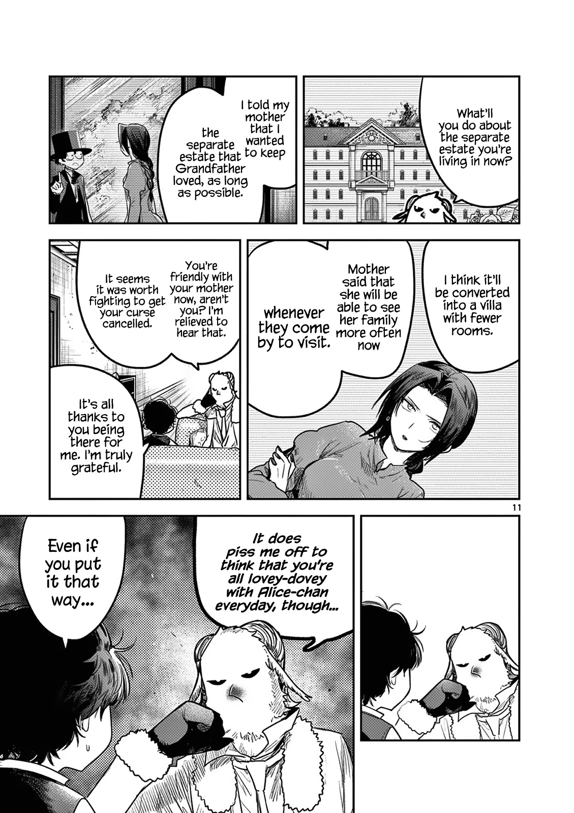 The Duke of Death and his Black Maid chapter 218 page 11