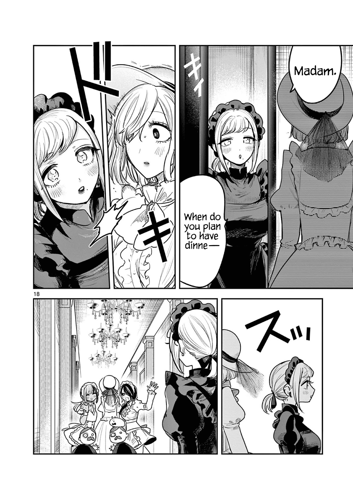 The Duke of Death and his Black Maid chapter 219 page 18