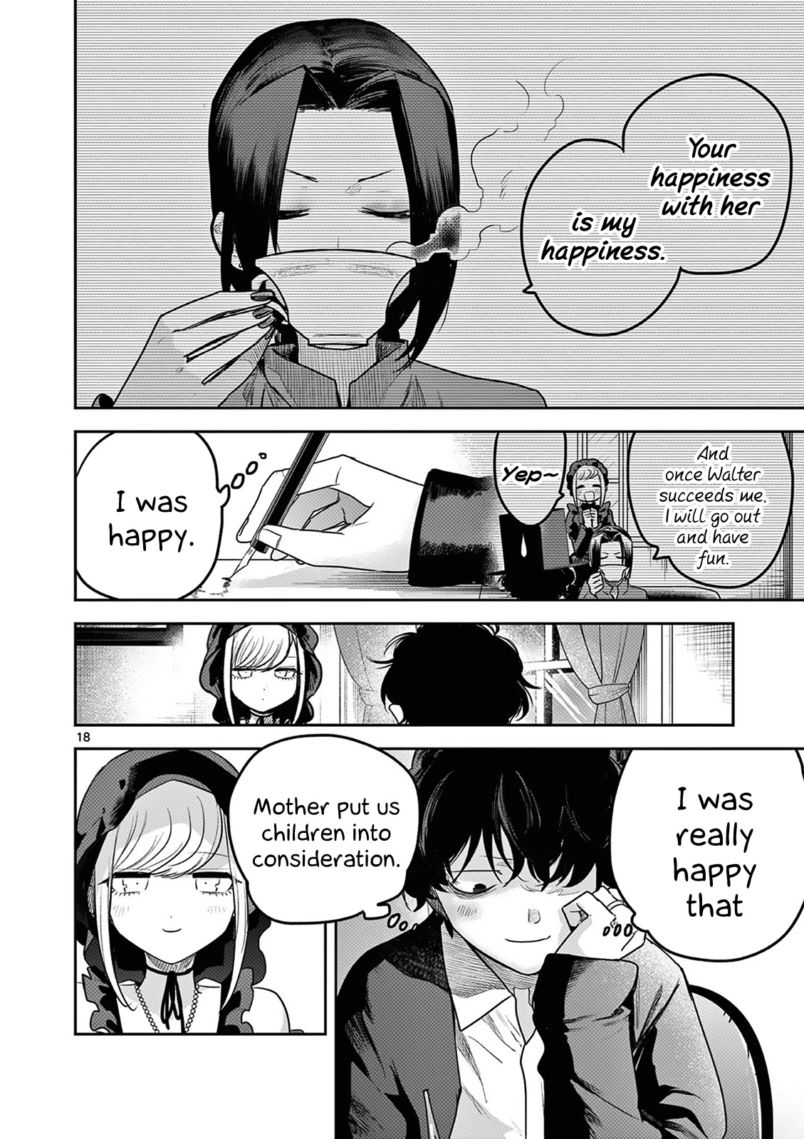 The Duke of Death and his Black Maid chapter 220 page 18