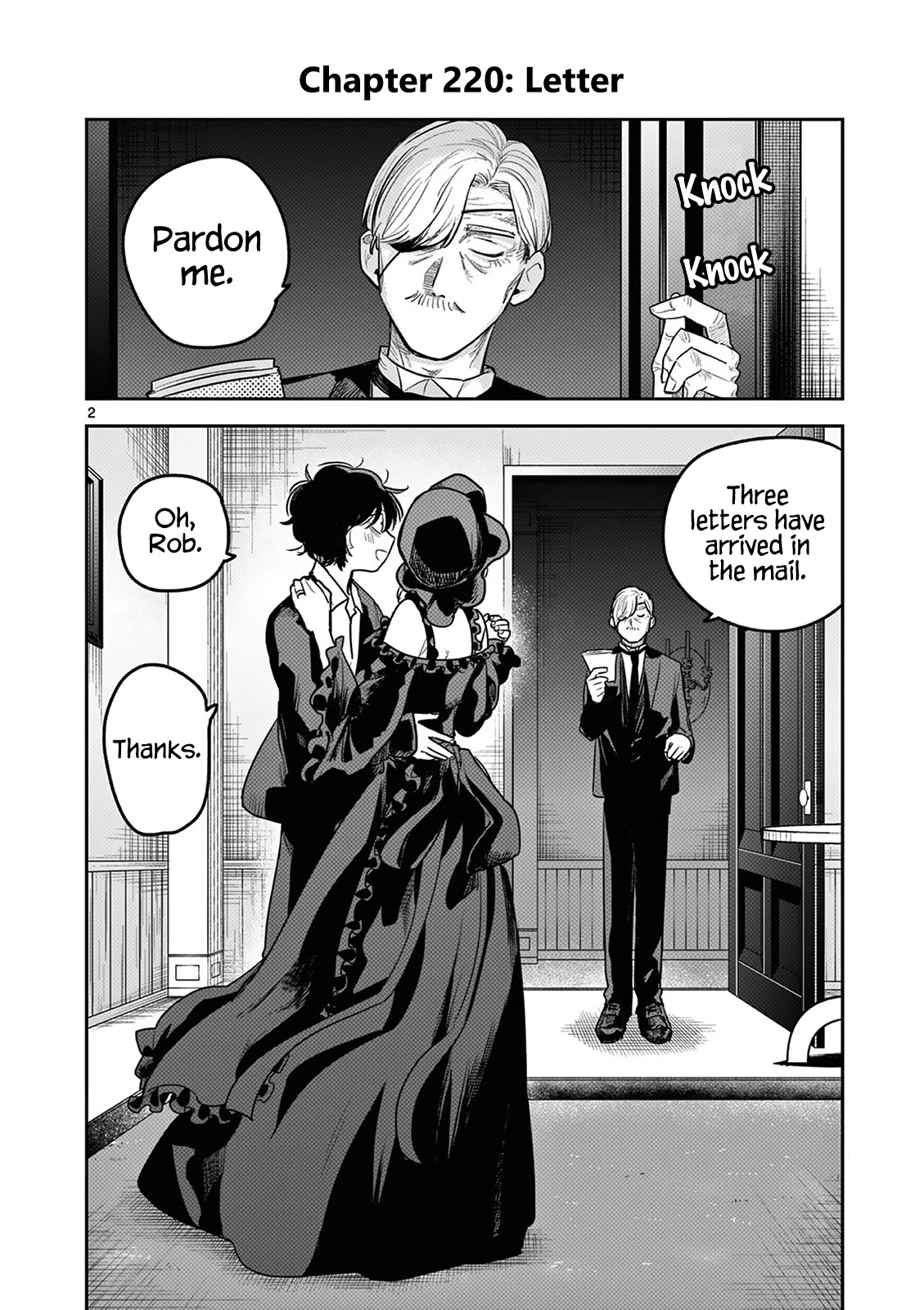 The Duke of Death and his Black Maid chapter 220 page 2