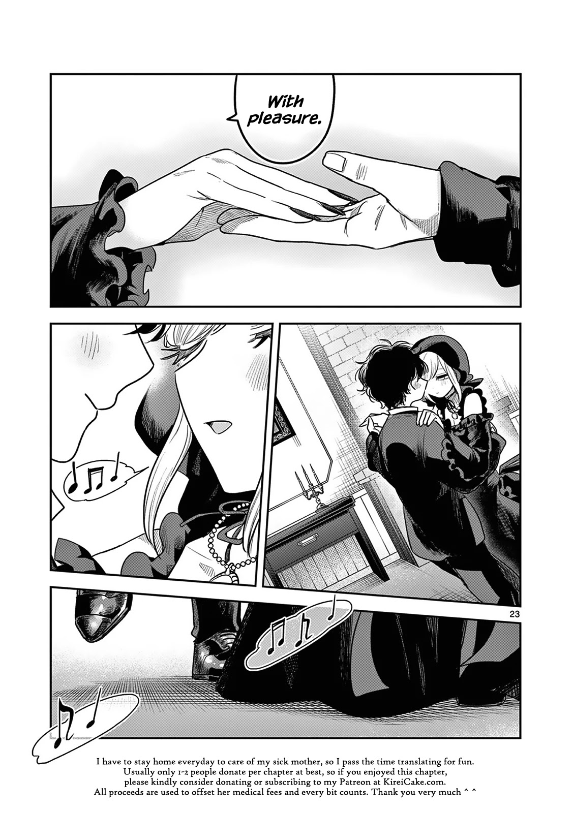 The Duke of Death and his Black Maid chapter 220 page 23