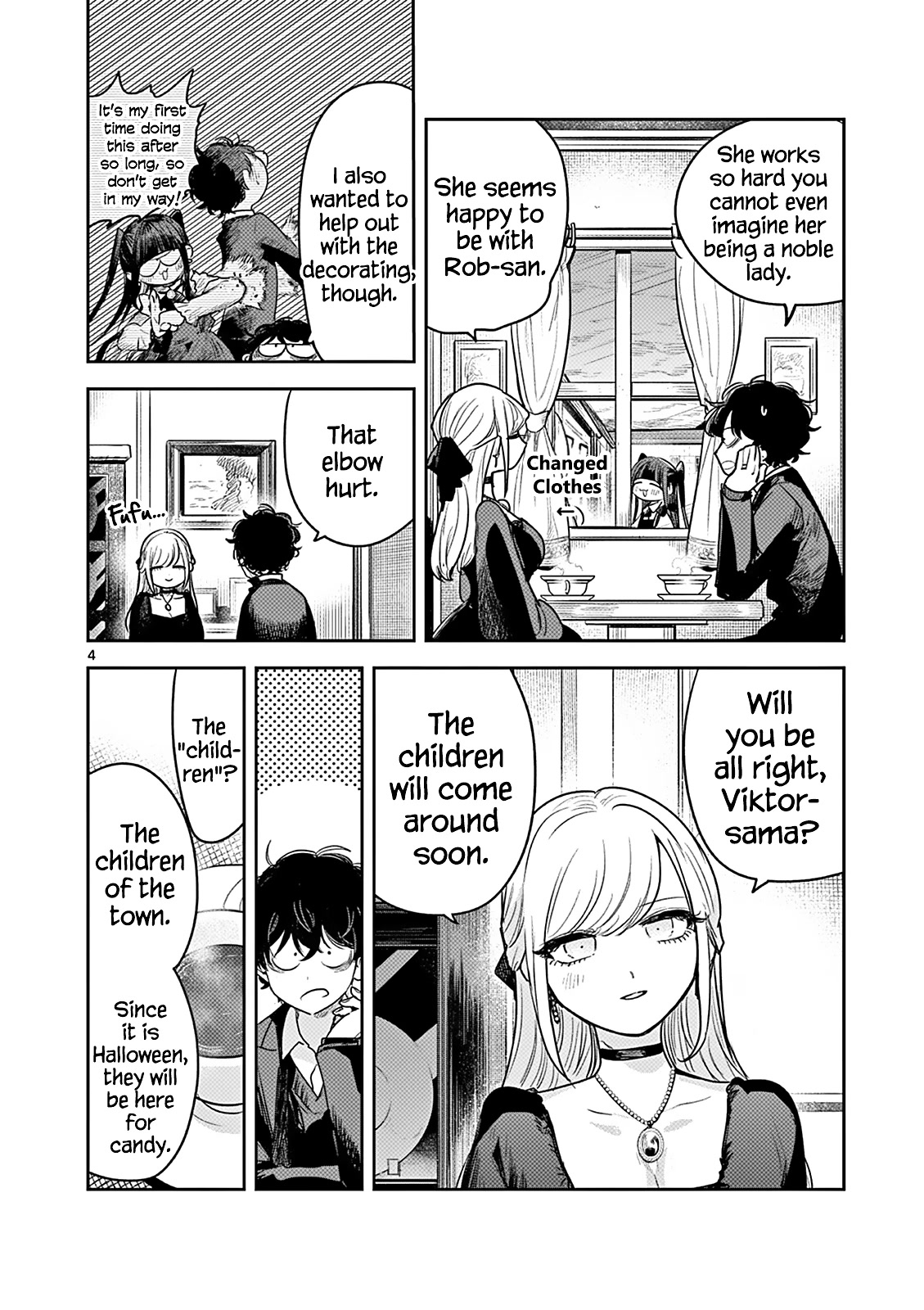 The Duke of Death and his Black Maid chapter 224 page 4