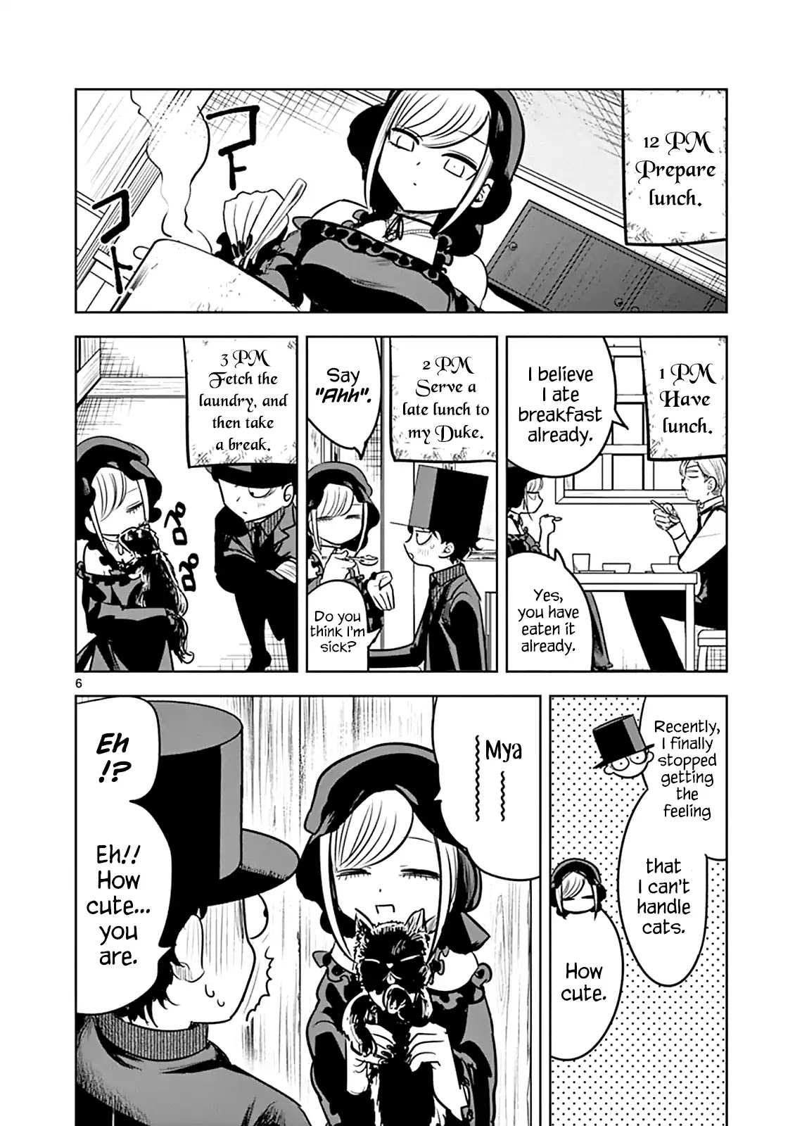 The Duke of Death and his Black Maid chapter 55 page 6