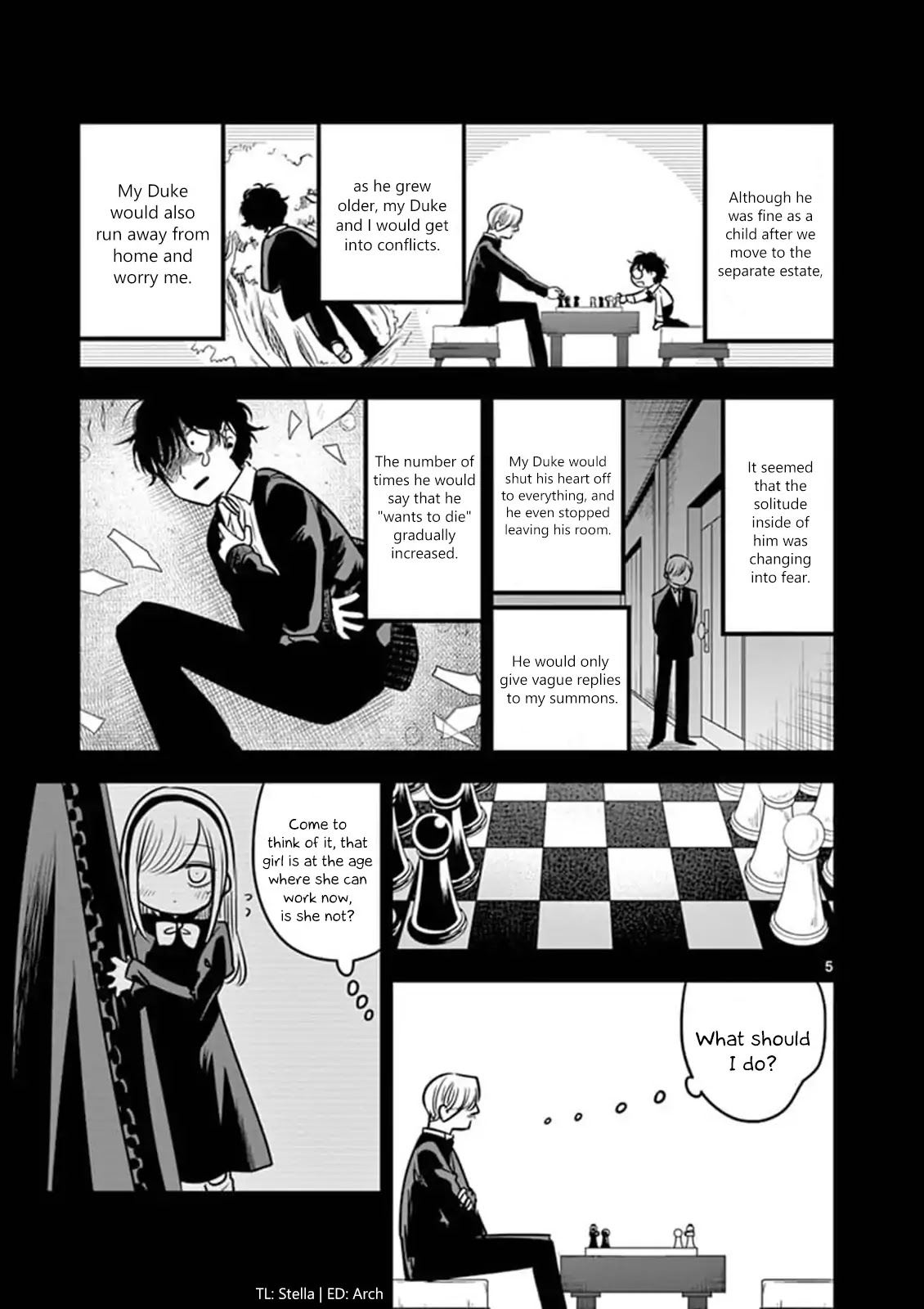 The Duke of Death and his Black Maid chapter 72 page 5