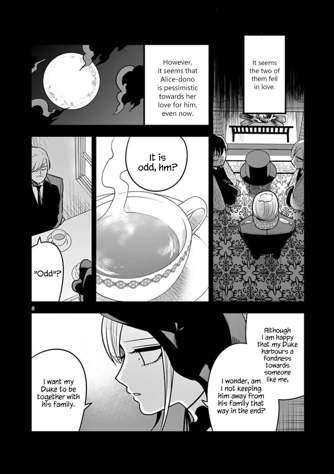 The Duke of Death and his Black Maid chapter 72 page 8