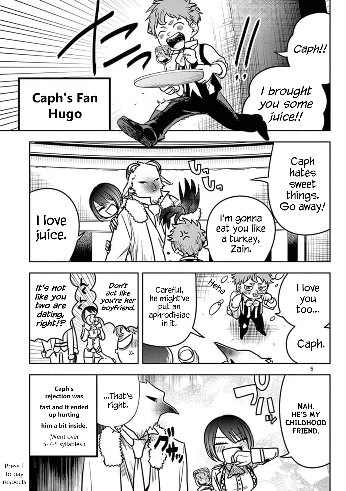 The Duke of Death and his Black Maid chapter 74 page 5