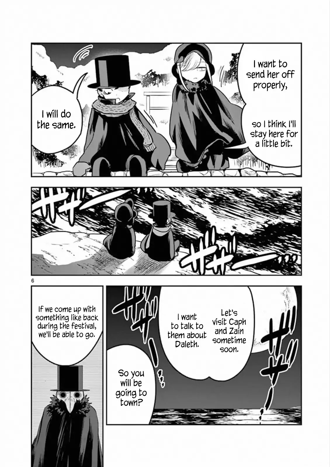 The Duke of Death and his Black Maid chapter 82 page 6