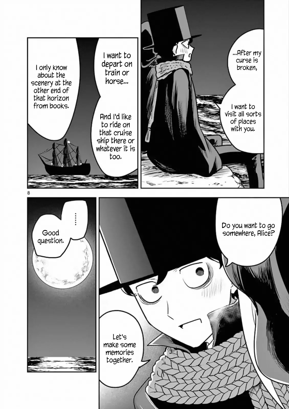The Duke of Death and his Black Maid chapter 82 page 8