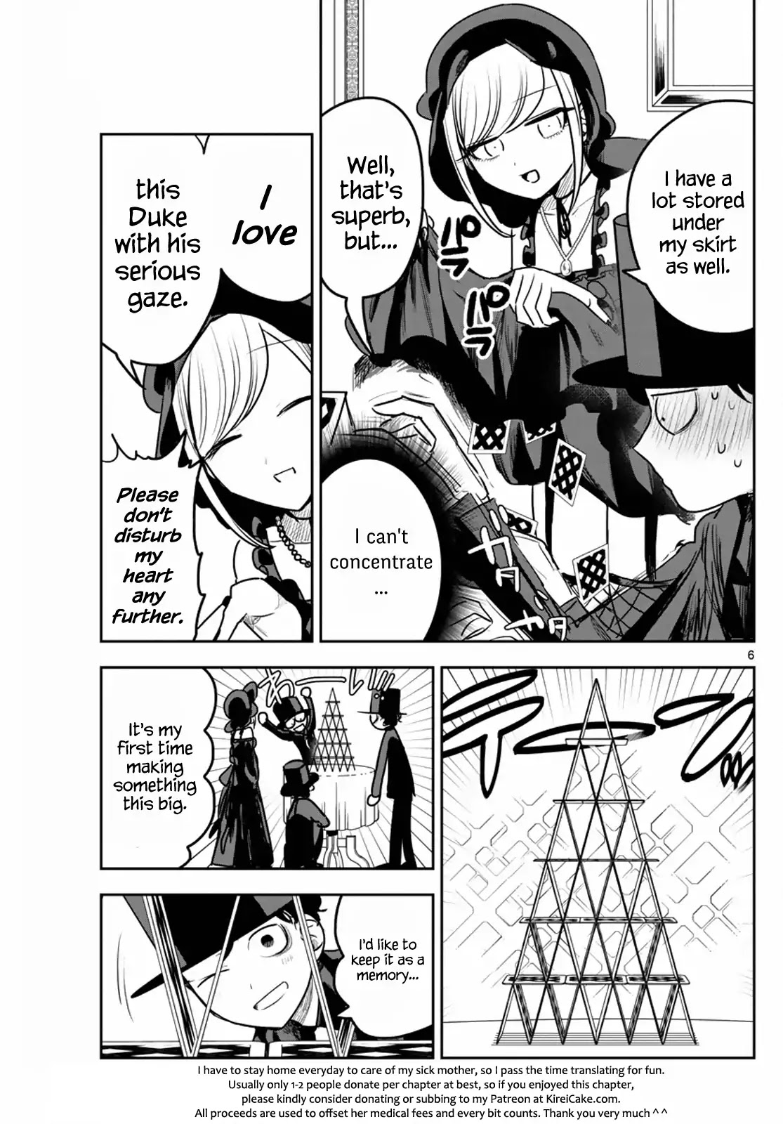 The Duke of Death and his Black Maid chapter 87.5 page 6