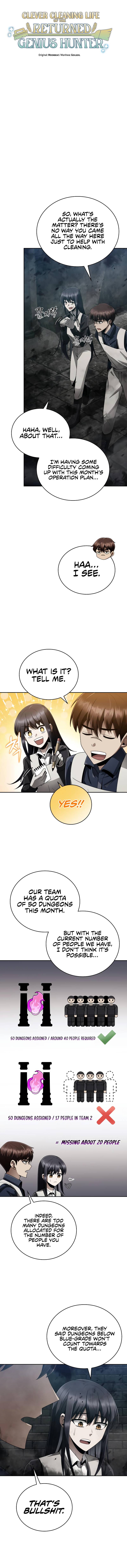 The Dungeon Cleaning Life of a Once Genius Hunter chapter 19 page 4