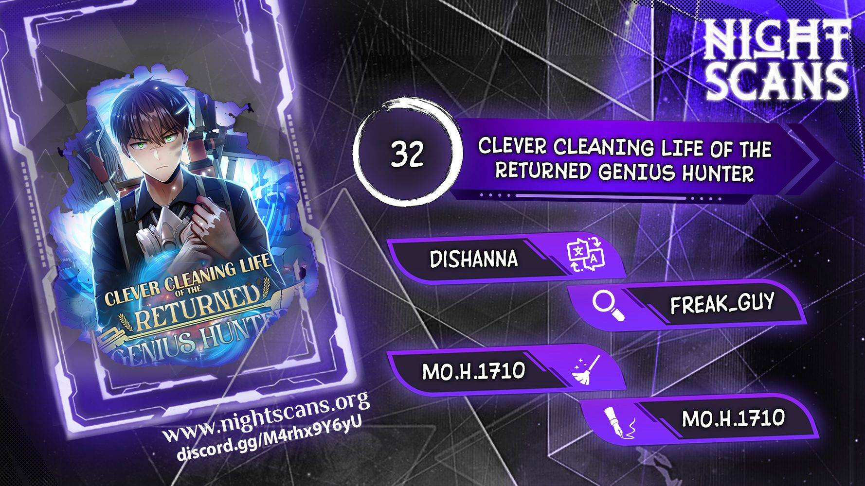 The Dungeon Cleaning Life of a Once Genius Hunter chapter 32 page 1