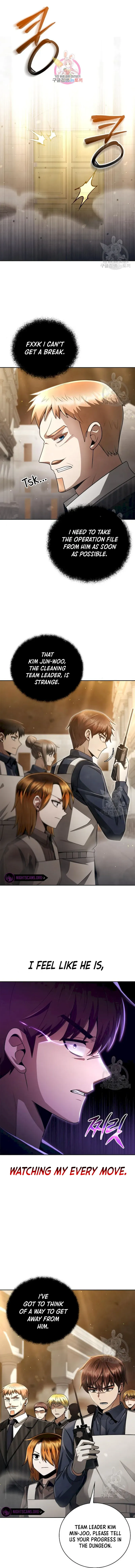 The Dungeon Cleaning Life of a Once Genius Hunter chapter 35 page 1