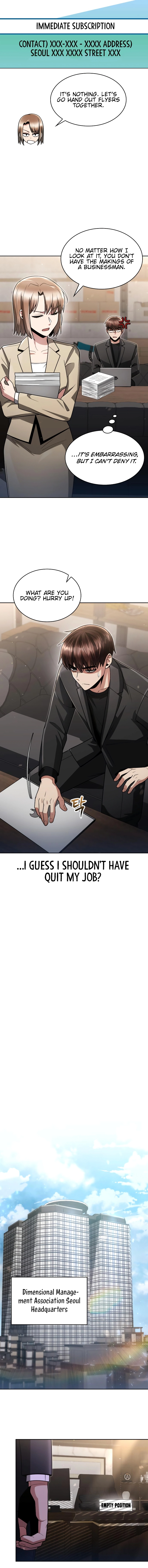 The Dungeon Cleaning Life of a Once Genius Hunter chapter 69 page 6